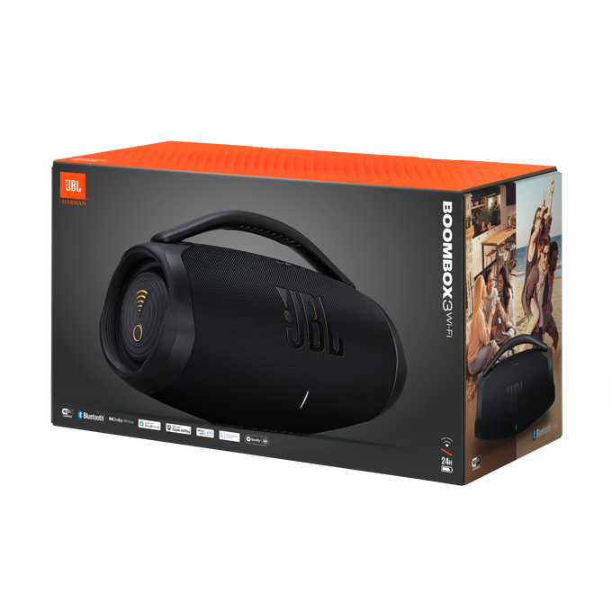 JBL BOOMBOX 3 Wi-Fi + Auriculares JBL Tour Pro 3 de Regalo - SOLO HOY
